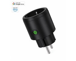 Evy24 Slimme Stekker met Energiemeter - Wifi Stopcontact - Smart Plug - Verbruiksmeter - Google…