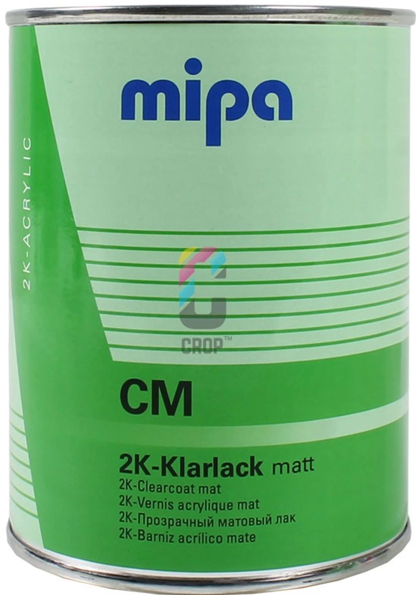 MIPA 2K Blanke Lak Mat 0,5 liter