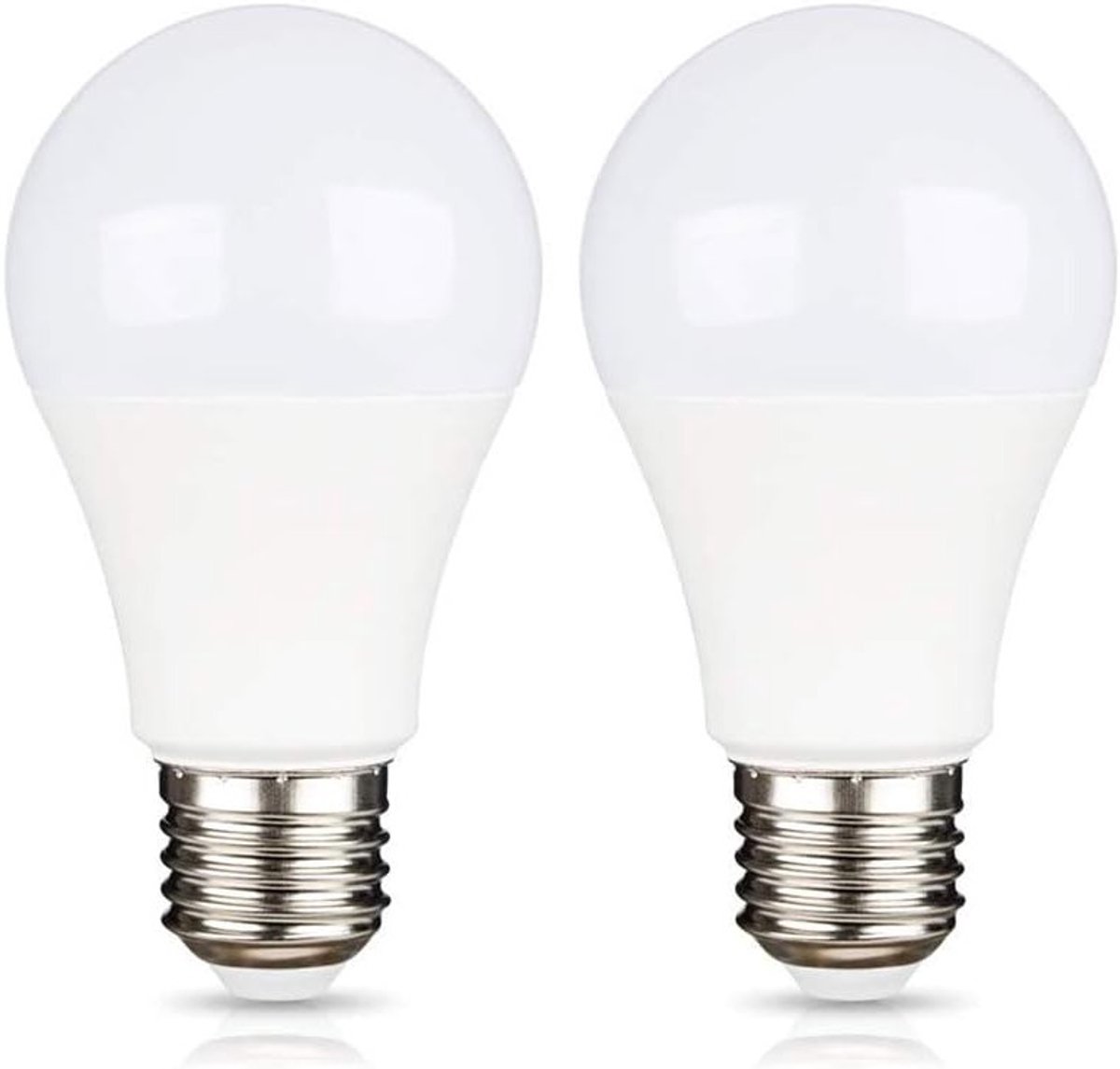 E27 12V LED Lamp 9W Warm Wit 3000K voor Motorhome en Tuinhuis, 24V Garage Verlichting, 270° AC/DC 12V-85V LED voor Caravan en Fotovoltaïsche Installaties, Set van 2