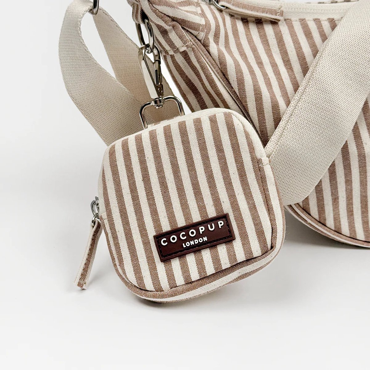 Beloningstasje hond - Cocopup - London Linen Stripes - tasje - beloning