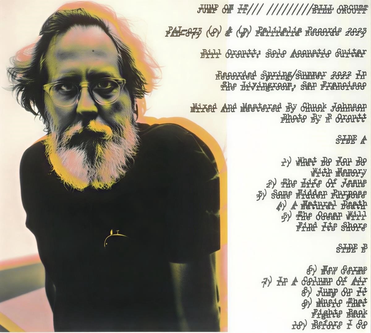 Bill Orcutt - Jump On It (CD)