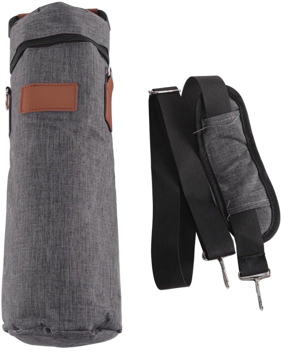 Dailygoods- Koeltas 750 ml - Geïsoleerde Flessentas - Draagbare Flessendrager - Waterdicht - Slijtvast - Hoogwaardige Isolatie