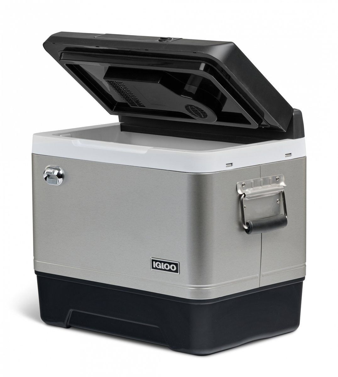 Igloo Legacy Koelbox - 42L - AC- en DC-aansluitingen - 20°C Onder de Omgevingstemperatuur - Zilver