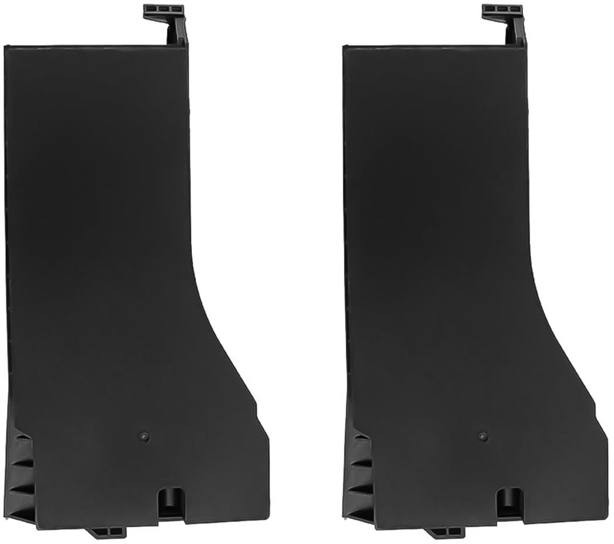 SOUQONE- Stofzuigertankfilter 2-Pack - Reinigingstankfilteraccessoires - Zwart - 16,5 x 8 cm - Nieuw plastic - Onderhoudsvriendelijk - Filter