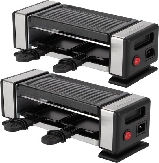ProfiCook RG 1324 – Gourmetset – Raclette – 2 of 4 Personen - 2x350W — afbeelding 3