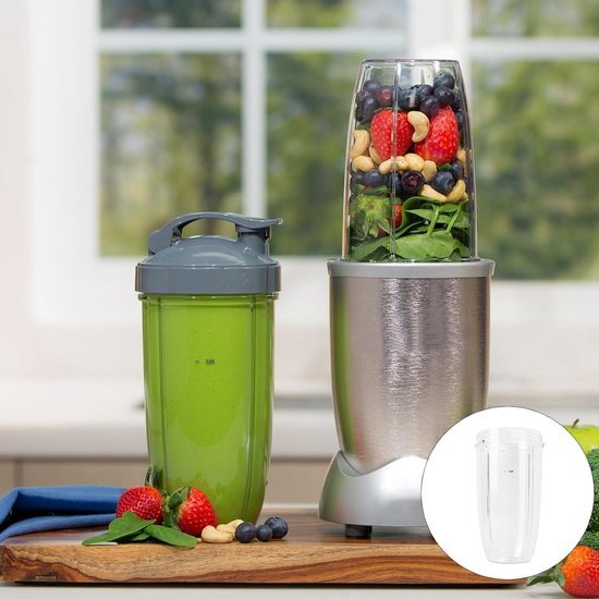 Reservebeker voor mixer, vervangende plastic sapbeker van 32 ounces, accessoires voor juicers en mixers — afbeelding 4