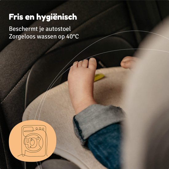 AeroMoov Air Layer - Inlegkussen Autostoel - Ademend & Warmteregulerend - Groep 1 - Shell van AeroMoov — afbeelding 5