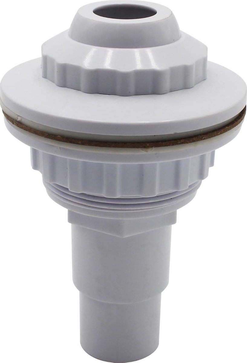 Intake Sprayer voor Stalen Zwembaden met Draaikop en 32/38 mm Slangaansluiting - Efficiënte Watercirculatie en Onderhoudsoplossing
