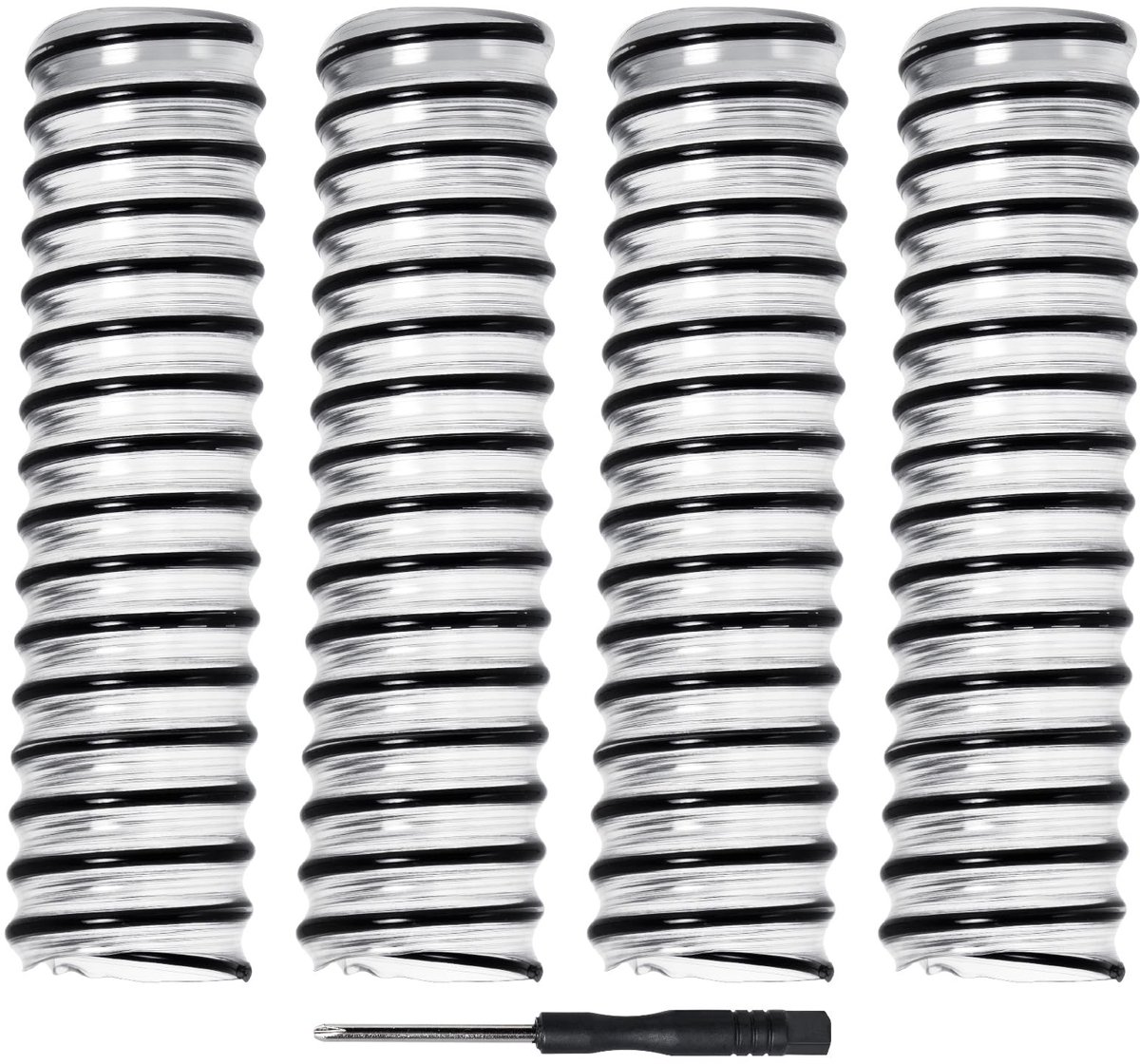 Dailygoods- Afvoerslangen 4 Stuks - Reserveonderdelen voor Bissell Vloerreiniger - Compatibel met 1e tot 5e Generatie - Herstelt Zuigkracht - Waterdicht - Stofzuigerslang