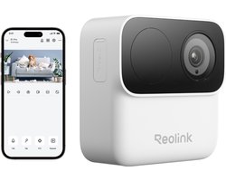 Reolink 2MP Batterij Beveiligingscamera - Magnetische Binnen-/Buiteninstallatie - 9 Maanden Batterij - Persoonsdetectie - Argus Series B210