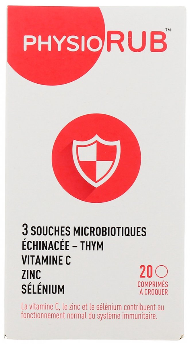 Laboratoire Immubio Physiorub 20 Tabletten