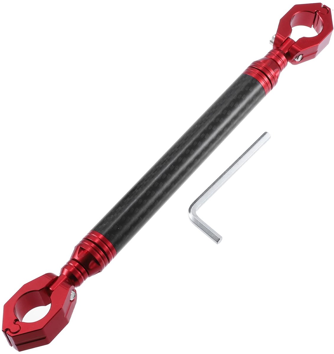 LAUZY- Balansstang 22mm - Aluminiumlegering - Duurzaam - Corrosiebestendig - Versterkt Stuur - Vermindert Trillingen - Stuurstang