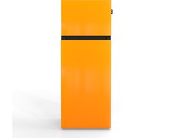 NUNKI MEDIUM-ASUN / Sunflower Design Koel-vriescombinatie - 206L - E-label - Volledig in kleur