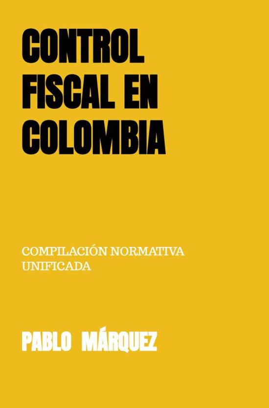 CONTROL FISCAL EN COLOMBIA - cover