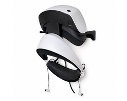 VR headset wandhouder geschikt voor PlayStation VR2 - PSVR2 muurbeugel voor VR bril - Gaming opberghouder - Zwart