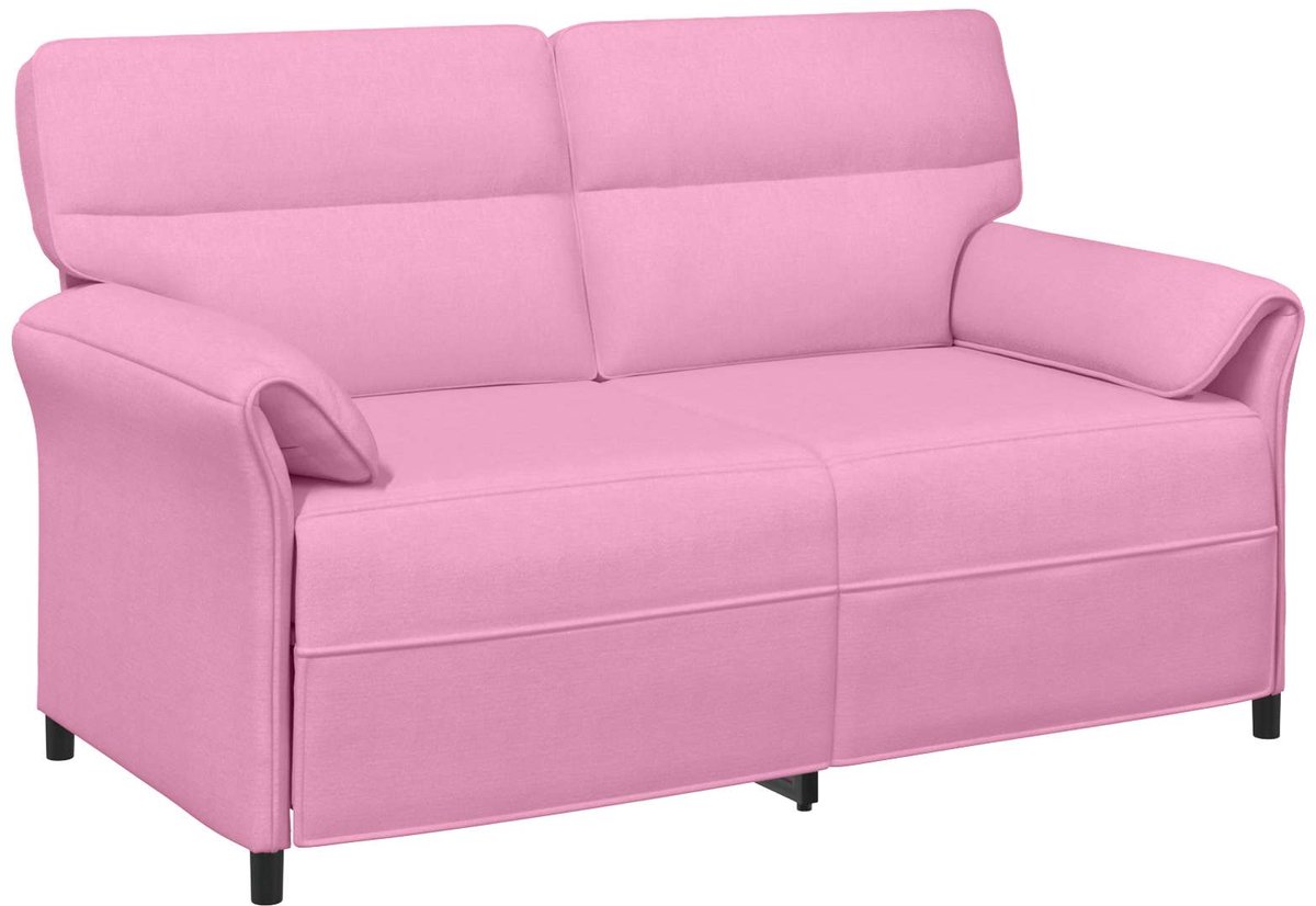 vidaXL - Bank - 100% - polyester - metalen - frame - MDF, - Multiplex