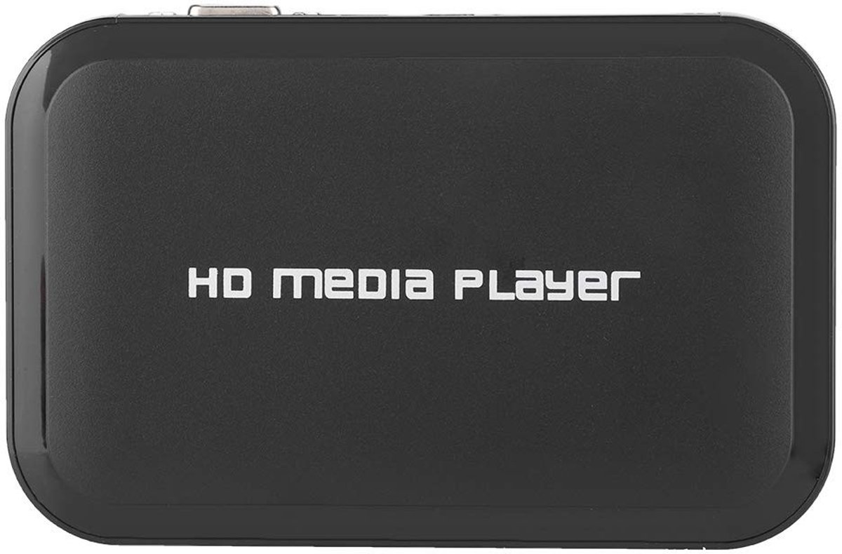 Shopcentral - Digital Media Player - Full HD - HDMI - Zwart - Video/Foto/Muziek Speler - Geschikt voor TV, Monitor, Auto
