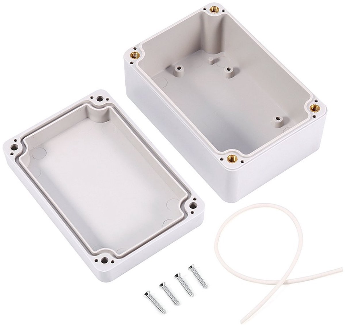 Shopcentral - Junction Box - Waterdichte Aansluitdoos - IP66 Bescherming - 100x68x50mm - Voor Buiten - ABS Materiaal