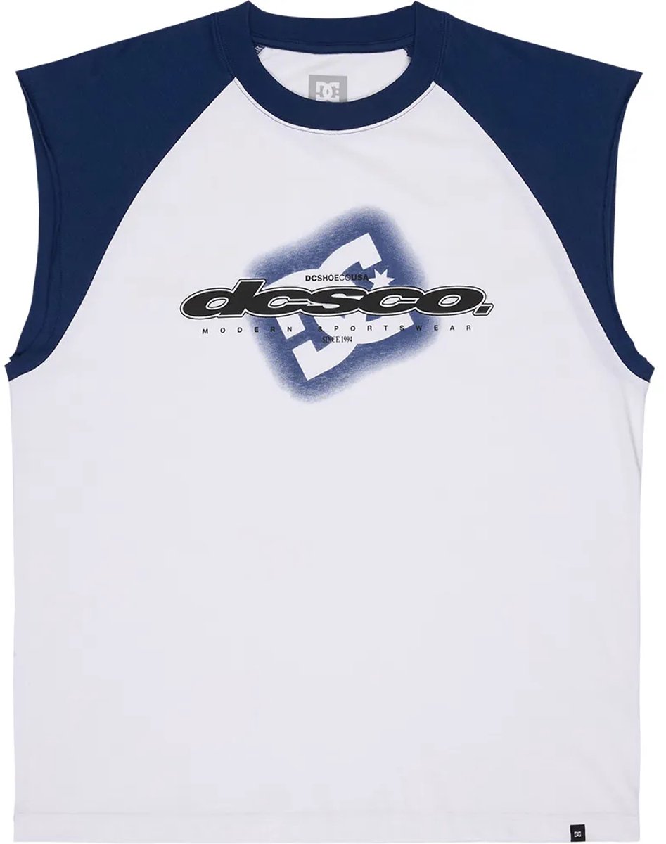 Dc Shoes Raglan Mouwloos T-shirt S Man Wit