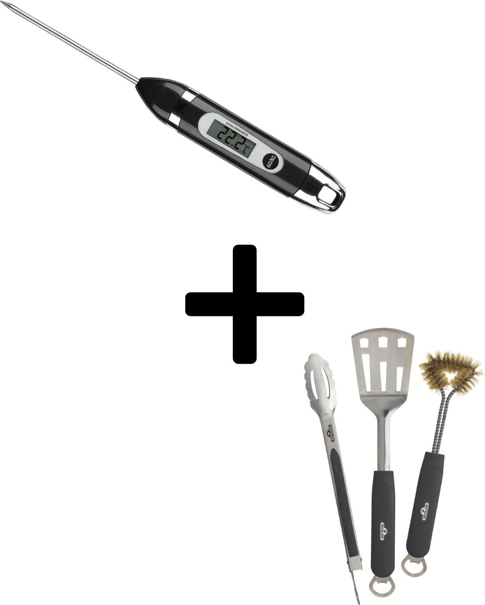 Napoleon - Grillset Thermometer - Handige set - Perfecte garing