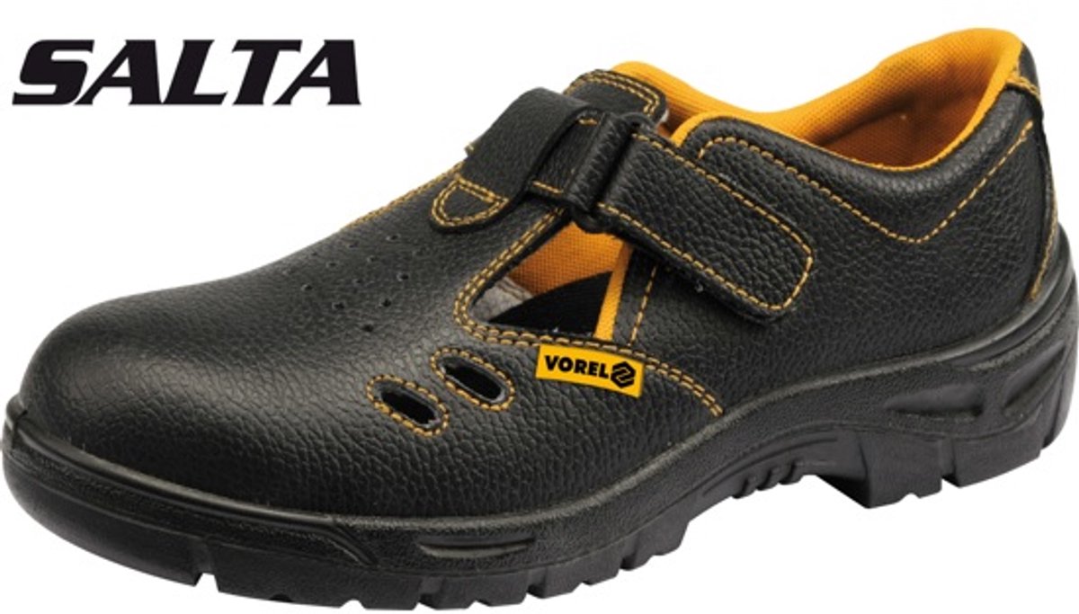 Vorel Salta - Werkschoenen - Staalneus - Ademend - Zwart