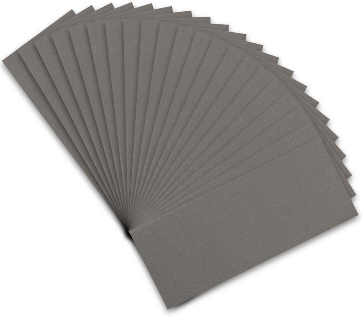 NTHProducts - Sandpaper Set - 2000 Grit - Perfect voor Polijsten - 9x3.6 inch - Waterproof - Geschikt voor Auto, Glas, Meubels - 21 Stuks