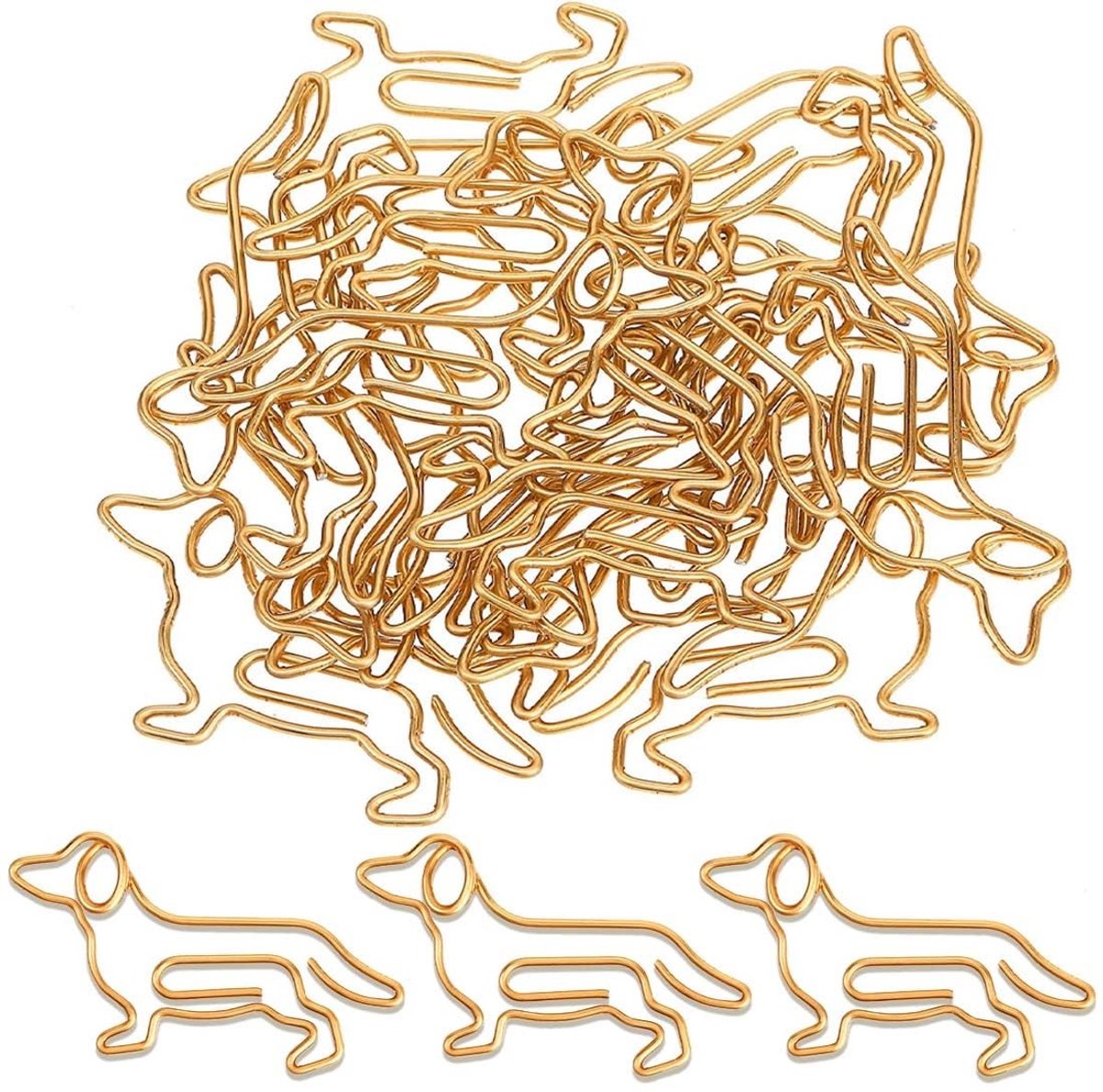 NTHProducts - Dierenvormige Paper Clips - 40 Stuks - Creatieve Kantooraccessoires - Hoge Kwaliteit - Leuke Bookmark - Geschikt voor School en Kantoor