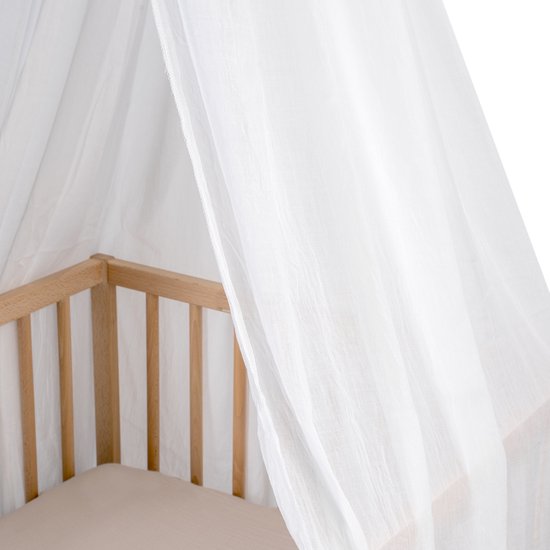 Bedhemel voor babybed - Voile Ivory — afbeelding 2