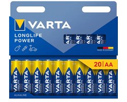 Varta Longlife Power AA 20 stuks