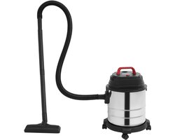 RUX® Karcher - Karcher Stofzuiger - Bouwstofzuiger - Festool Stofzuiger - Bouwstofzuiger Zonder Zak - Zilver en Zwart - 35cm x 45cm x 35cm