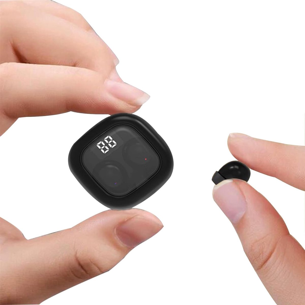 Onzichtbare slaap-mini-in-ear hoofdtelefoon, draadloos, Bluetooth om te slapen, draadloze slaapoortjes, oortelefoon, kleinste slaaphoofdtelefoon, zijslaper, bluetooth, slaapoortelefoon voor kleine