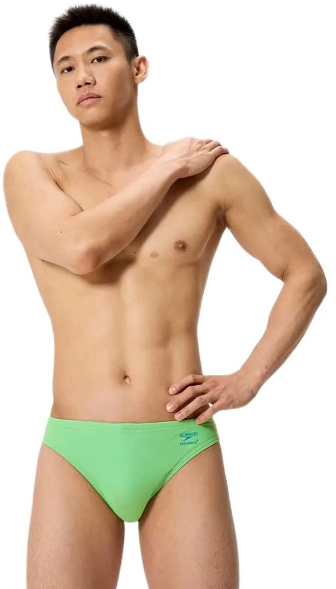 Speedo Solid Zwemslip Groen UK 30 Man
