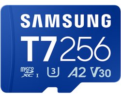 Samsung T7 - 256 GB - MicroSDXC - UHS-I