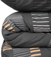 L'Essentiel Maison Trace - Sprei - Antraciet