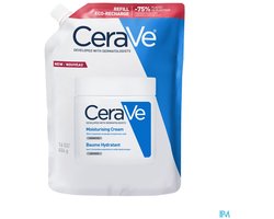 CeraVe Hydraterende Crème Navulling - voor Droge tot Zeer Droge Huid - Met Hyaluronzuur en 3 Essentiële Ceramiden - 454g