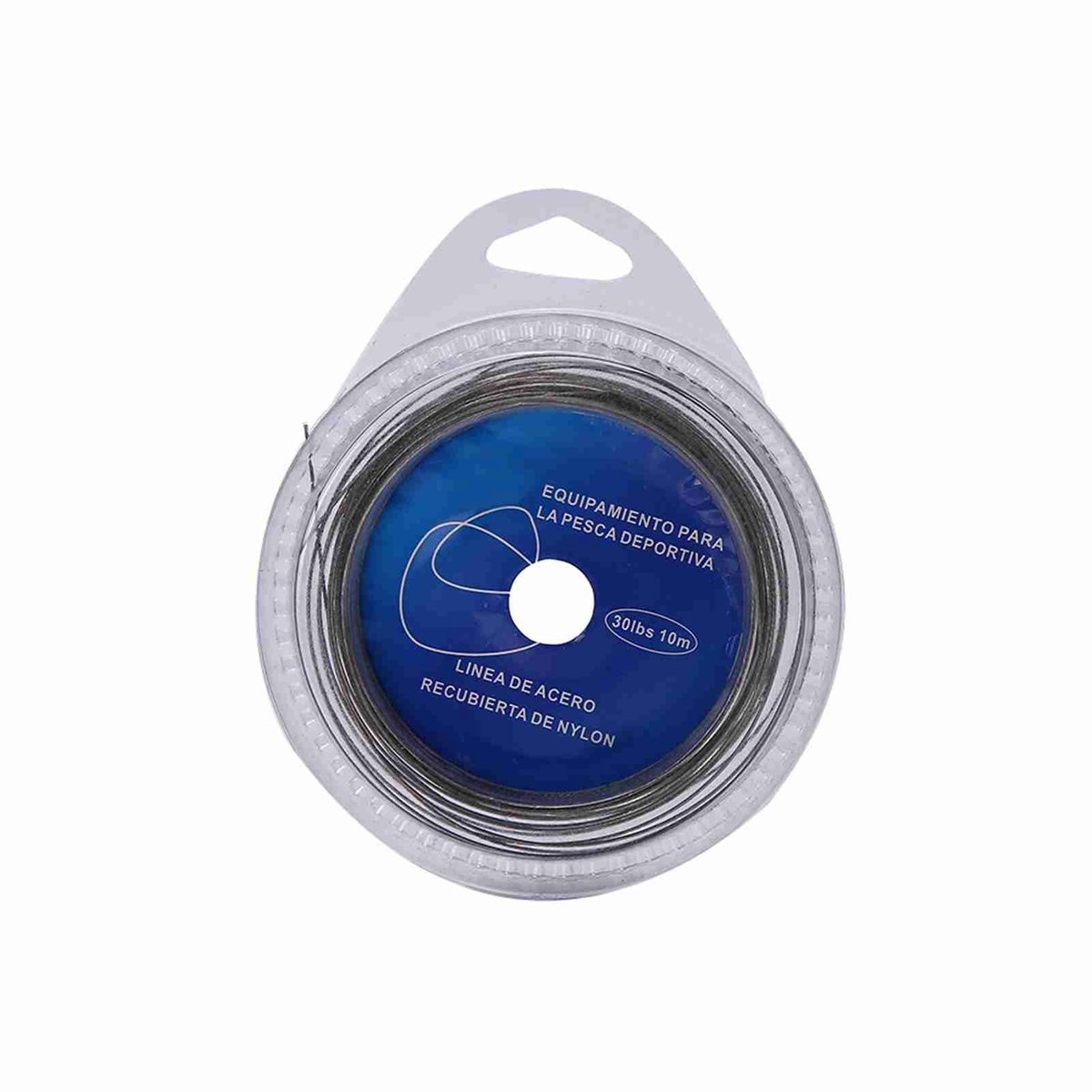 Allecto - Lure Fishing Line Wire Guide - Roestvrijstalen Vissnoer - 10 meter - Hoge Sterkte - Ideaal voor Grote Vissen - Inclusief Krimpkousen