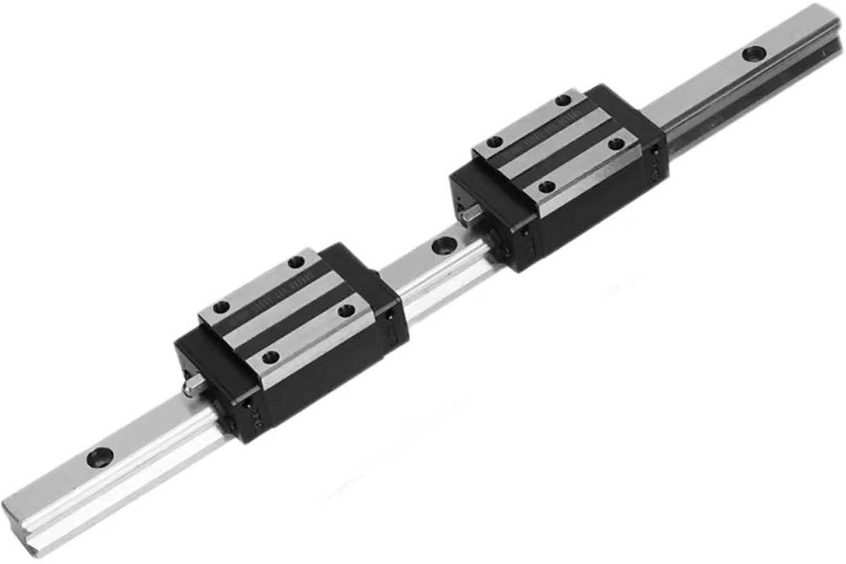 Allecto - Linear Rail - 15mm - Precisie Onderdelen - 500mm - Linear Guide Rail - Geschikt voor Freesmachines en 3D Printers