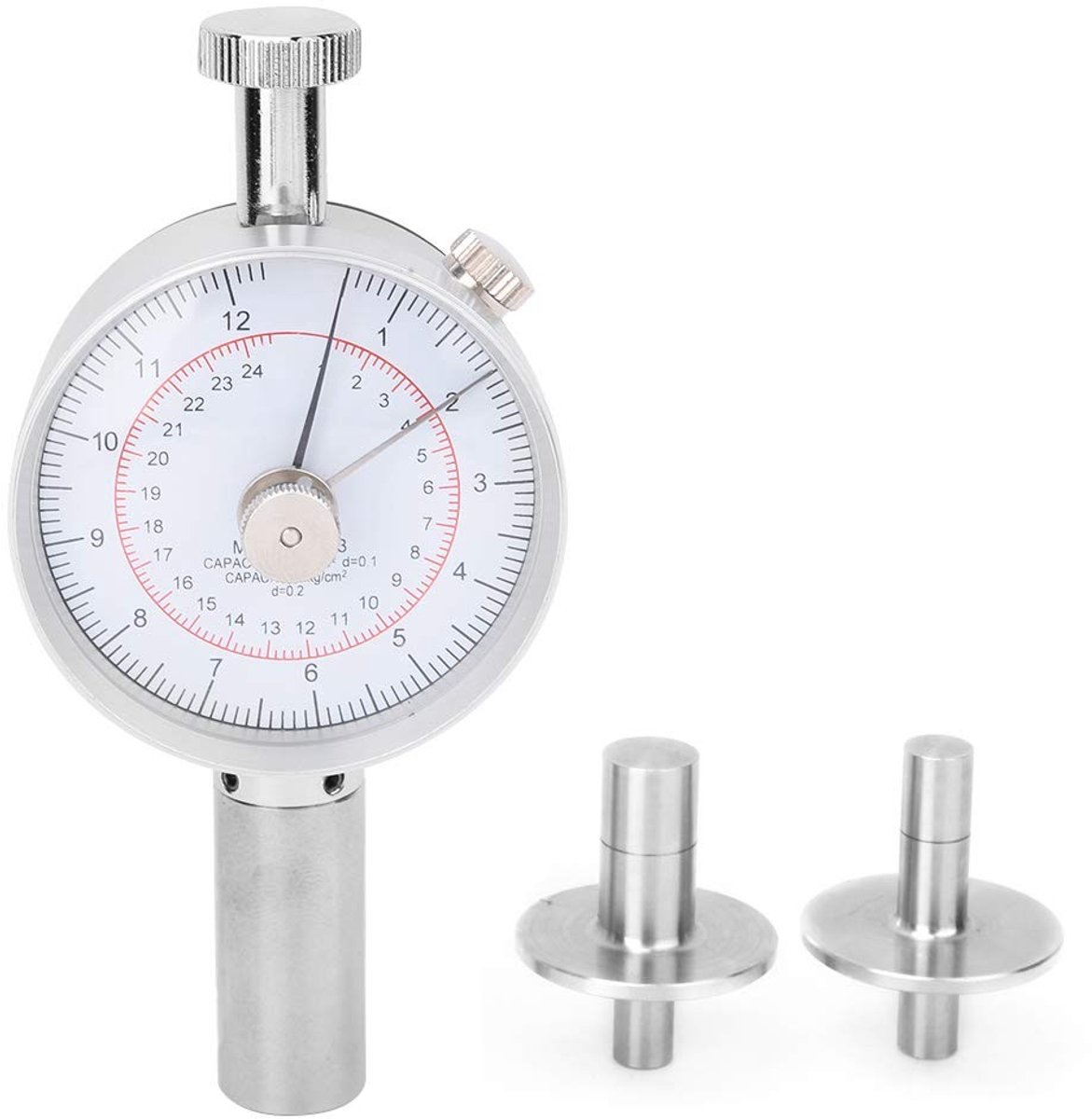 Allecto - Fruit Penetrometer - Hardheidstest apparaat - Voor fruitonderzoek - Handmeter - Met 2 meetkoppen - Ideaal voor fruittelers - Geschikt voo...