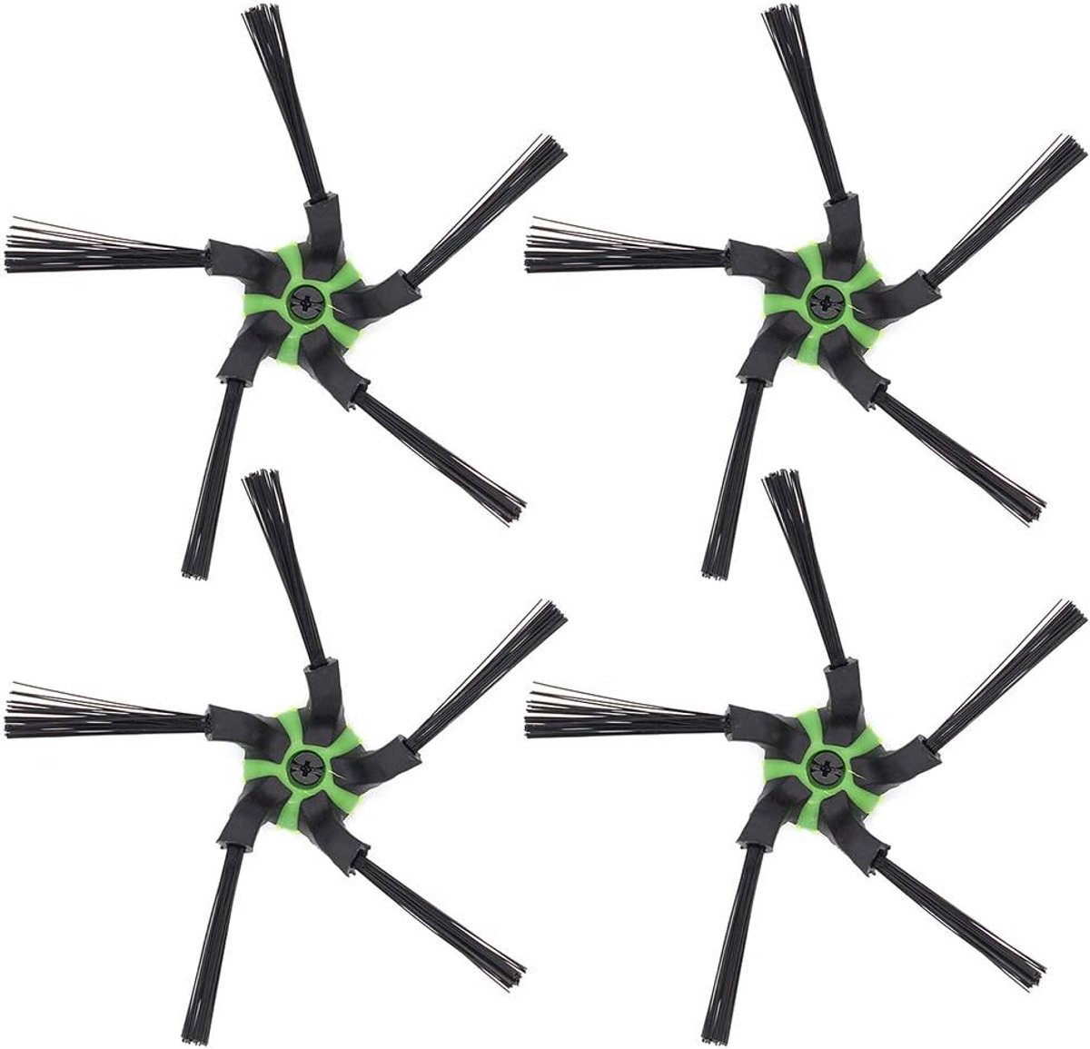 4 Zijborstels Vervanging - Stofzuigeronderdelen -Geschikt voor iRobot Roomba S9/ S9+ stofzuiger