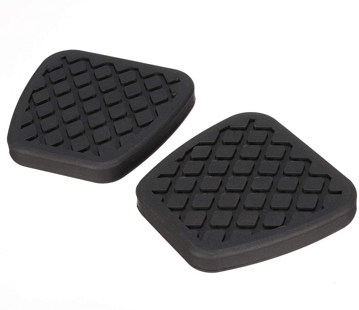 ONF3 - Clutch pad - Rubber pad voor auto - Zwart - Voor Honda Civic Accord CR-V Prelude Acura - 2 stuks - Geschikt voor pedaal