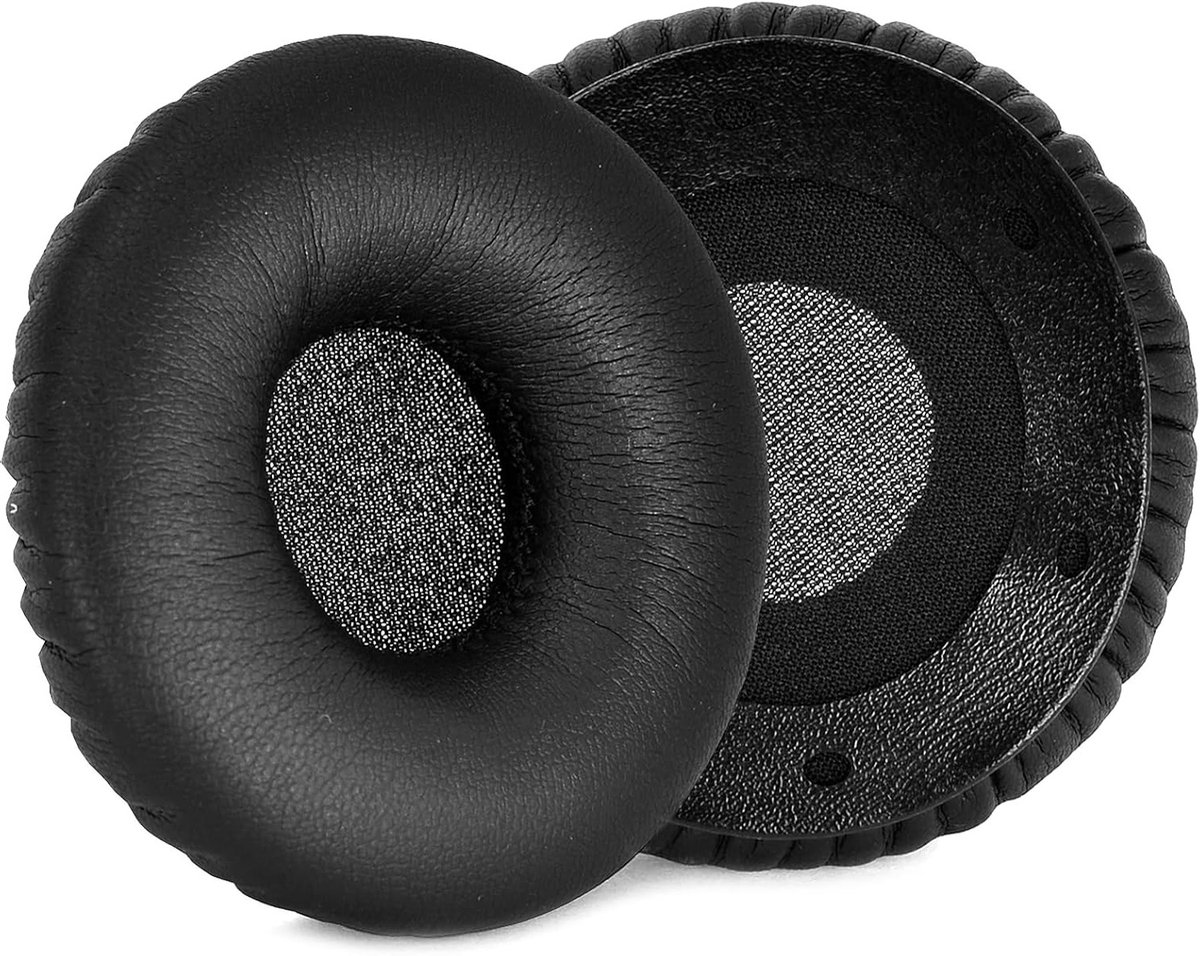 Vervangende Oorkussens voor On-Ear Hoofdtelefoons, Geschikt voor Tracks HD V8 V10, Zwart, Comfortabel en Duurzaam