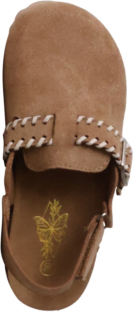 Kinderslippers met gesp