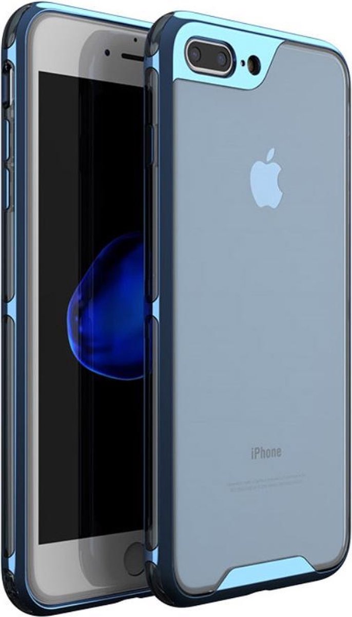 Hardcase Iphone Hoesje - Iphone 7Plus/8Plus - Blauw - Ipaky
