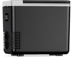 Velmio Koelbox Elektrisch 12v 230 volt - 10L - koelbox auto - Zwart - 33.5 x 20.30 x 28.5cm - incl Snoeren/stroomaansluiting