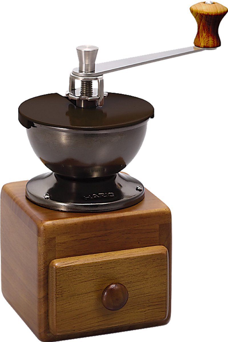 HARIO Koffiemolen Small Coffee Grinder - Hout - Keramisch