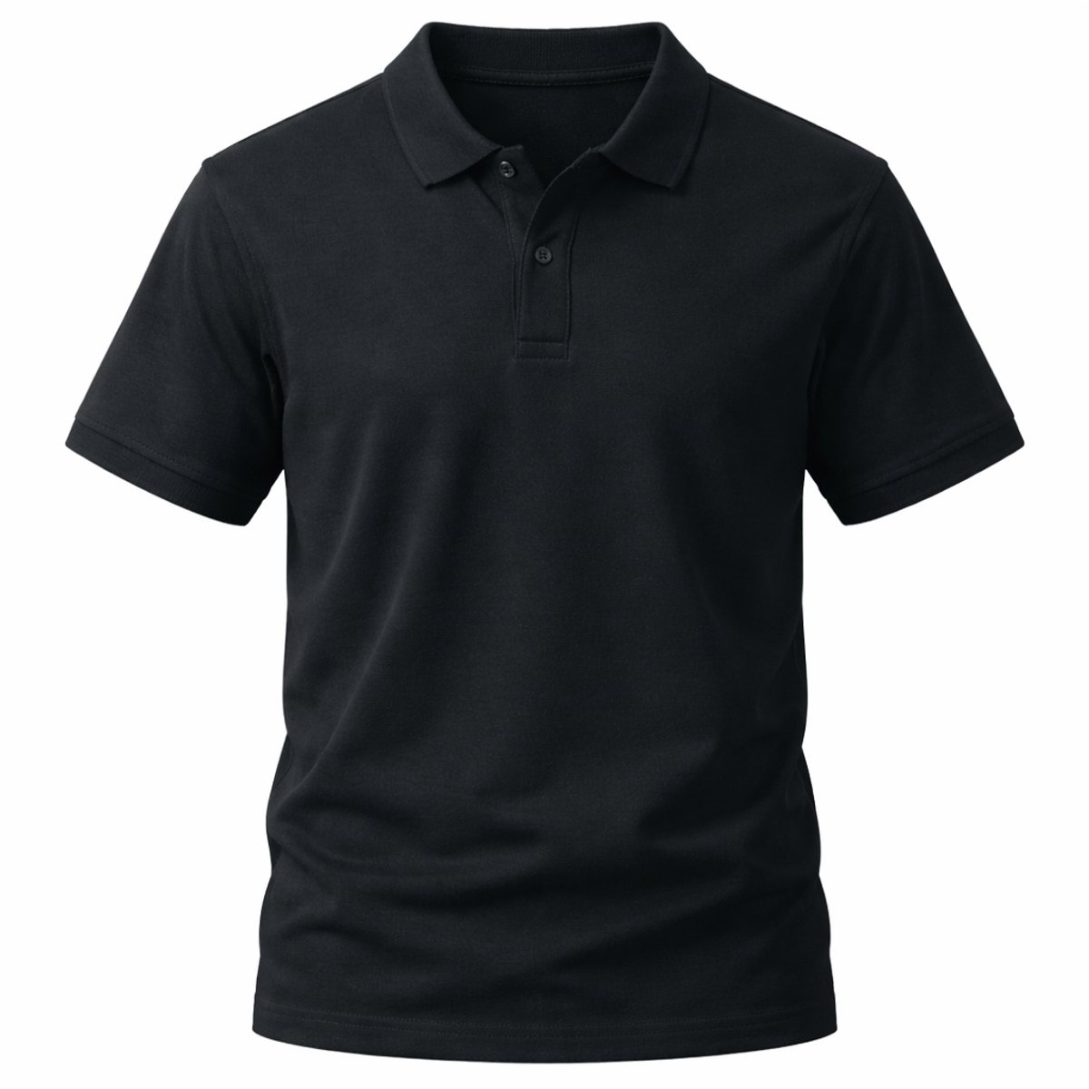 Golf Polo Black - Maat 2XL - The Online Golfclub