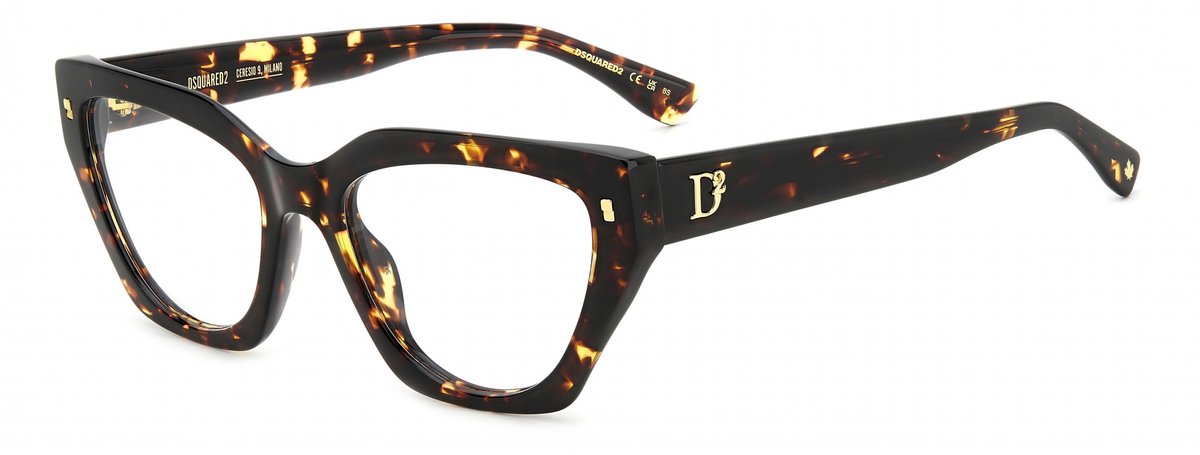 Brillen met correctie Dsquared2 D2 0117 086