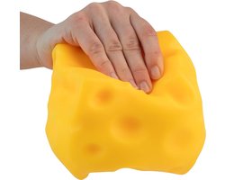 Premium Kwaliteit Cheese Squishy / Kaas Stressbal | Anti Stress Speelgoed | Tik-Tok Fidget - Geel