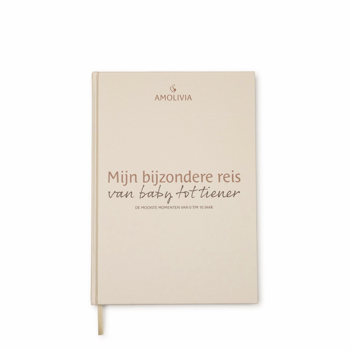 Amolivia Opgroeiboek 0 t/m 10 jaar - Mijn eerste jaar - Invulboek Baby - Mama vertel eens - A4