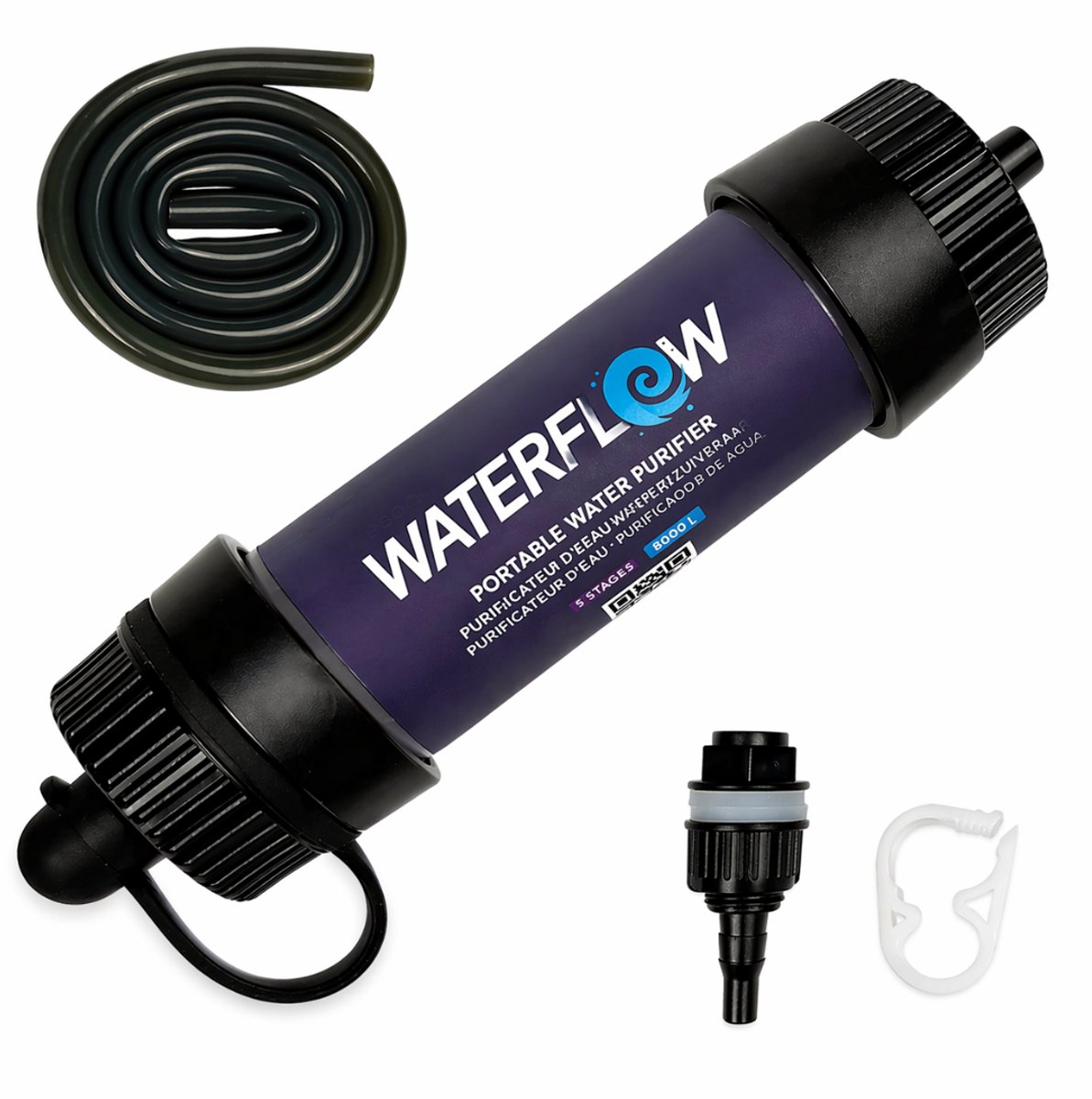 MMP® Waterfilter noodpakket - Waterfilter - Bruin - 11cm x 11cm x 4cm